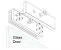 EBELCO Door Bracket ( EM1200-U1 Bracket ) Door Access Accessories Door Access System