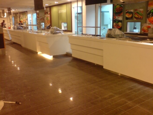 FRP FOOD COURT COUNTER