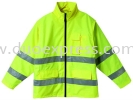 Safety Jacket Uniform 018 Safety Coverall - Safety Vest -Vest Baju Uniform Custom KL PJ 