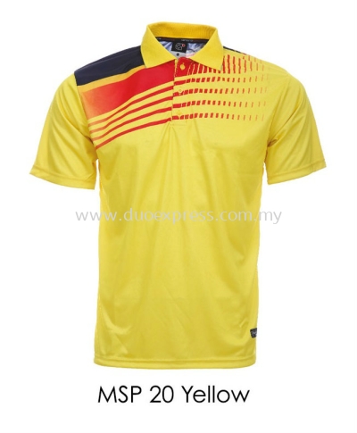 MSP 20 Yellow Collar T Shirt