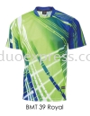 BMT 39 Royal Jersi t shirt Sublimation- ReadyMade Baju Uniform Ready Made Promosi