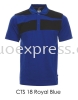 CTS 18 Royal Blue T-Shirt Baju Polo T Cotton- ReadyMade Baju Uniform Ready Made Promosi