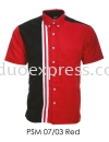 PSM 07 03 Red Unisex Corporate Shirt Baju F1 Korporat Unisex Ready Made Baju Uniform Ready Made Promosi