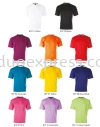 Plain Microfibre T-Shirt Baju O Roundneck Microfibre T-Shirt  Baju Uniform Ready Made Promosi