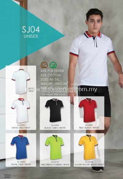 Polo T Shirt Cotton- ReadyMade SJ-04