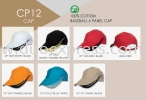 Cap CP-12 Topi Baseball Baju Uniform Ready Made Promosi