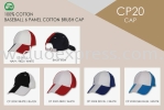 Cap CP-20 Topi Baseball Baju Uniform Ready Made Promosi