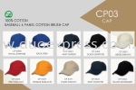 Cap CP-03 Topi Baseball Baju Uniform Ready Made Promosi