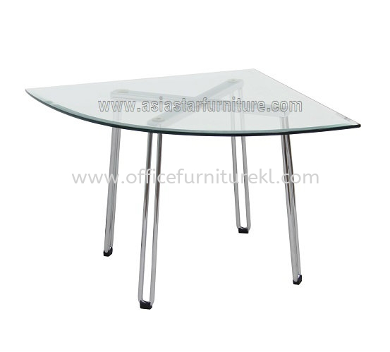 FURA TRIANGLE COFFEE TABLE C/W TEMPERED GLASS TABLE TOP - coffee table Wangsa Maju | coffee table Kepong | coffee table Segambut