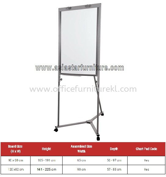 DAILY FLIP CHART WHITEBOARD 2-flip chart whiteboard taipan usj | flip chart whiteboard sunway damansara | flip chart whiteboard kota damansara