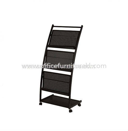 3 TIER 1 TRAY METAL MAGAZINE RACK  - magazine rack bandar bukit raja | magazine rack bandar bukit tinggi | magazine rack selayang 