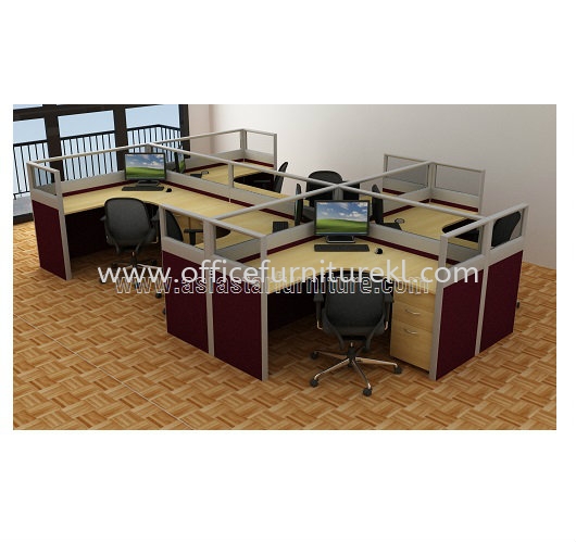 6 PARTITION PEJABAT/STESEN KERJA WORKSTATION -  Partition Workstation Hicom Glenmarie Shah Alam | Partition Workstation TTDI Jaya | Partition Workstation Mont Kiara