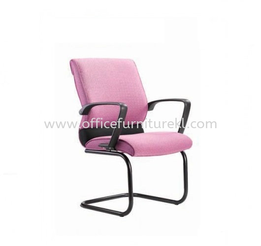 KLAIR VISITOR EXECUTIVE CHAIR | LEATHER OFFICE CHAIR UPTOWN PJ SELANGOR