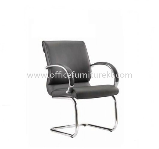 KLAIR VISITOR EXECUTIVE CHAIR | LEATHER OFFICE CHAIR KELANA JAYA SELANGOR