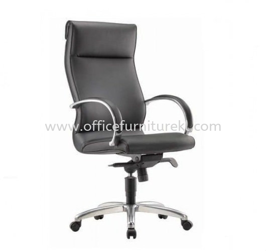 KLAIR HIGH BACK EXECUTIVE CHAIR | LEATHER OFFICE CHAIR BANGI SELANGOR