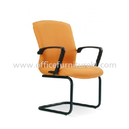 FIGHTER STANDARD VISITOR FABRIC CHAIR WITH EPOXY BLACK CANTILEVER BASE