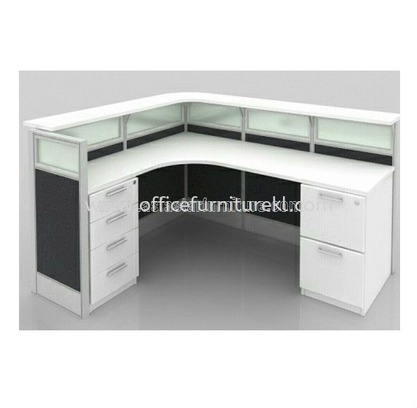 SUPERIOR RECEPTION COUNTER OFFICE TABLE - reception counter office table pusat bandar damansara | reception counter office table bangsar | reception counter office table puncak kiara