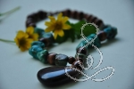 Turquoise Earth Necklace Tiger Eye Brown Necklaces Crystal and Gemstones Store