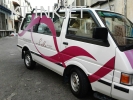 Van Sticker LG Sticker + LG Laminate + Print & Cut Van Vehicle advertising 