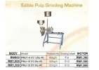 Edible Pulp Grinding Machine PMJ1-8  Grinder/ Mill/ Mincer Food Machine & Kitchen Ware