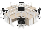 Cubicle Workstation - X Solution Office Workstation Office System