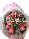 Lillies/Tulips bouquet 06-Forever Love(SGD80) Lillies/Tulips