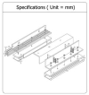 EBELCO DSU Bracket ( EM600 ) Door Access Accessories Door Access System