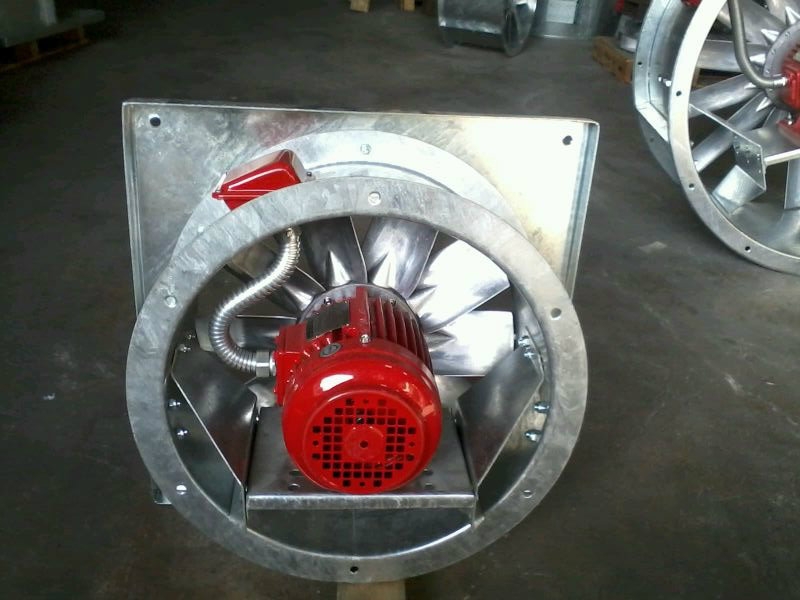 GTG TFA-Q 400/150/10/34 PLATE AXIAL FAN (CLASS-H MOTOR) GTG Fan Set ...