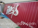 So Pure Saloon 3D Emboss L.E.D Signboard Acrylic Signage