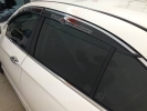 Honda Accord 2013 Injection Door Visor with Chrome Accord 2013 Honda