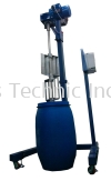 BT200-03 3hp homogenizer c/w Electrical Rope Hoist Trolley Stand BT200-BT200B Dyna-Stream 20 - 1000 Liter Top/Bottom Entry Industry Homogenizer