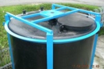 PE Conical Base Tank Model DVM Series DVM PE Rotational Molded Storage Tank