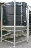 PE Conical Base Tank Model DVM Series DVM PE Rotational Molded Storage Tank