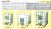 IBC Model MX  MX  Intermiediate Bulk Container