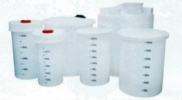 PE Flat Top with Screw Cap Handhole Dosing Tank DBM Series  DBM PE Rotational Molded Storage Tank