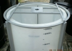 PE Conical Base Tank Model DVM Series DVM PE Rotational Molded Storage Tank