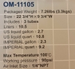 OM-11105 Pneumatic and Manual Oil Extractor 10lts ID998169 Lubrication Oil Equip / Diesel Pump  Garage (Workshop)  