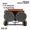 Twin Head Concrete Grinder (TKCG-210) Petrol Engine Surface Preparation Machinery General Construction Machinery
