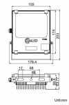 F3028 CooLED 28W LED Floodlight Lighting FLOODLIGHTS COOLED