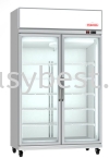 2 DOOR DISPLAY CHILLER - 680L Display Chiller / Freezer Tescool Commercial Refrigerator