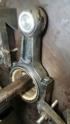 Con-Rod Bearing & Pin Bush rebuild by Aluminium Bronze  Connecting Rod Thermal Spray / Metal Spray