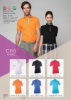 COTTON INTERLOCK Collar Tee Shirt Tee Shirt