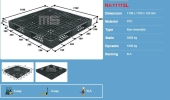 280002 - Plastic Pallet (N4-1111SL) 110Lx110Dx12Hcm PALLET MATERIAL HANDLING EQUIPMENTS