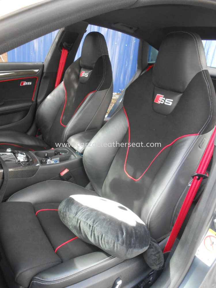 AUDI A5 REPLACE NAPPA & ALCANTARA Car Leather Seat Cheras 
