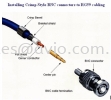 RG59 BNC Connector Male Crimp On Type High Quality for CCTV use DIY Easy to Install BNC-CR59 CABLE / POWER/ ACCESSORIES