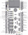 ZKTeco IP Base 4 Door Network Access Controller with Time Attendance Panel + Metal Box + Power Supply C3-400 ZKTECO