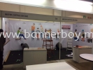 Exhibition Backdrop Setup / Shell Scheme Backdrop Setup / Exhibit Backdrop / Booth Wrapping Wall Sticker Stickers