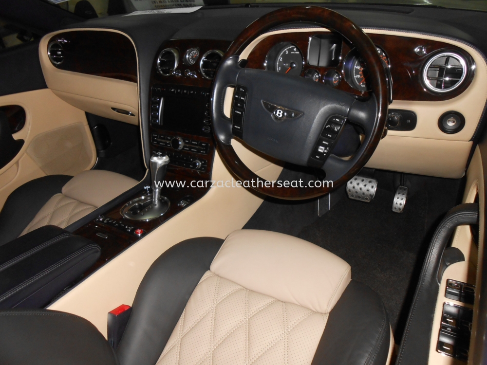 Bentley Continental GT Replace Nappa Leather Seat Car 