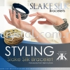 Slake Silk Bracelet, 05# Montana Slake Silk Bracelet Bracelet  Jewerly