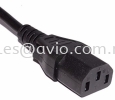 Power Cord 1.5m 1.5 Meter Cable Length UK 3Pin Plug to IEC C13 Connector 240V AC PC3P-N CABLE / POWER/ ACCESSORIES
